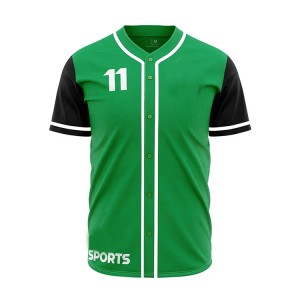 Uniforme de camiseta de béisbol personalizado, sublimado, personalizado, con nombre de equipo, logotipo, número, impresión deportiva