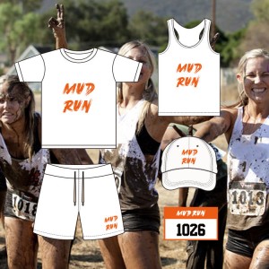 5k fun run Themes Polyester Running Shorts Custom Running Tshirt