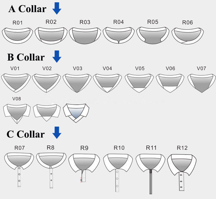 Entdecken Sie individuelle Designs mit verschiedenen Halsbändern