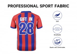 Logo OEM personalizat Bărbați Echipa Sublimare Sport Fotbal Purtare Tricouri Uniforme Fotbal Tricou