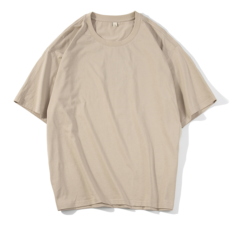 2019 wholesale price Dry Fit T Shirt - Super Soft Summer Crew-Neck Unisex Girls Men’S Oversize Heavy Cotton Dropped-Shoulder Design T-Shirt – Gift