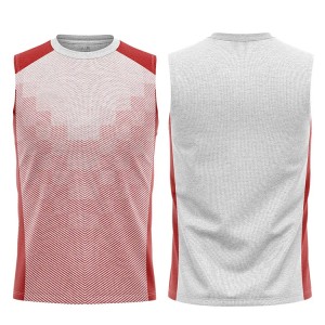 Tricou personalizat de fotbal, baschet, fără mâneci, vestă de antrenament pentru fotbal, sublimare sportivă, pentru bărbați