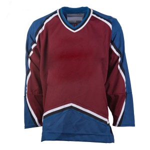 Set uniforme da hockey su ghiaccio all'ingrosso personalizzato Maglia da hockey su ghiaccio americana completamente personalizzata