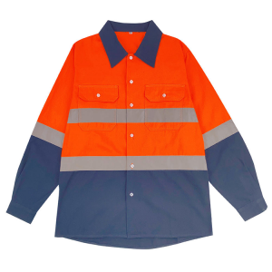 Segurança rodoviária Hi Vis workwear Jaquetas refletoras uniforme de trabalho