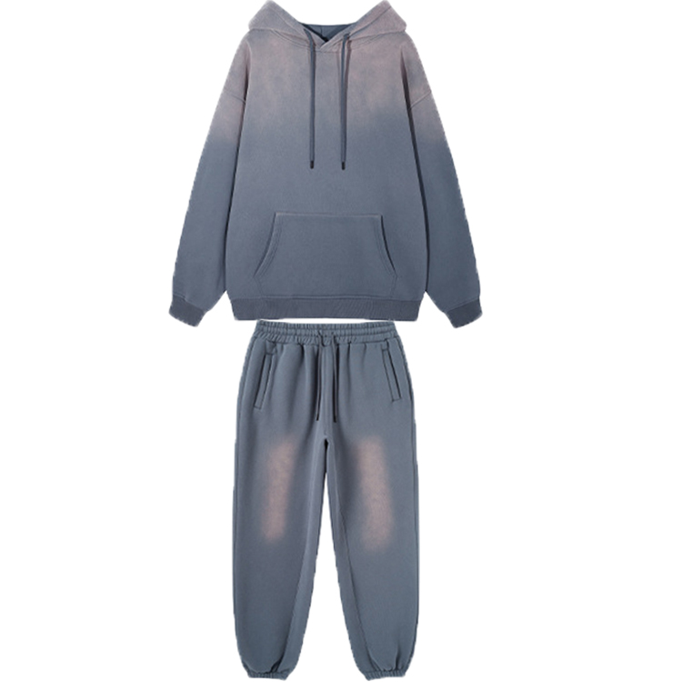 OEM Supply Fleece Sweatpants - Wholesale Supplier Fashion Printed Hoodies Customized Unisex GradientTracksuit  – Gift