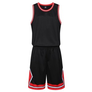 OEM Custom Logo Engros Blank Youth Basketball Jersey Sæt Plus Size Basketball Wear Uniform Mænd