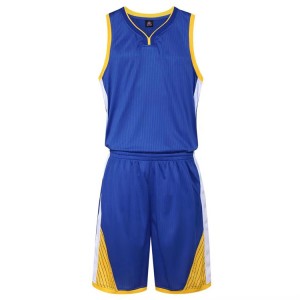 Le maglie da basket con scollo a V con logo personalizzato OEM all'ingrosso impostano gli uomini uniformi da basket taglie forti