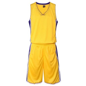 Venta al por mayor, logotipo personalizado OEM, conjuntos de camisetas de baloncesto con cuello en V, uniformes de baloncesto de talla grande para hombres