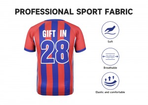 Maglia da calcio sportiva sublimatica con logo OEM personalizzato da uomo, uniforme da squadra, magliette da calcio