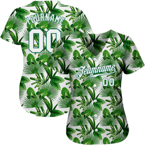 OEM custom sublimation Baseball Jersey Hawaii Style team wear