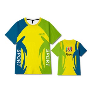 Marathon OEM Gudun tshirts Sublimation t Shirts Jumla