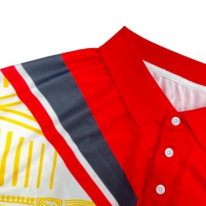 Polos personnalisés par sublimation en polyester