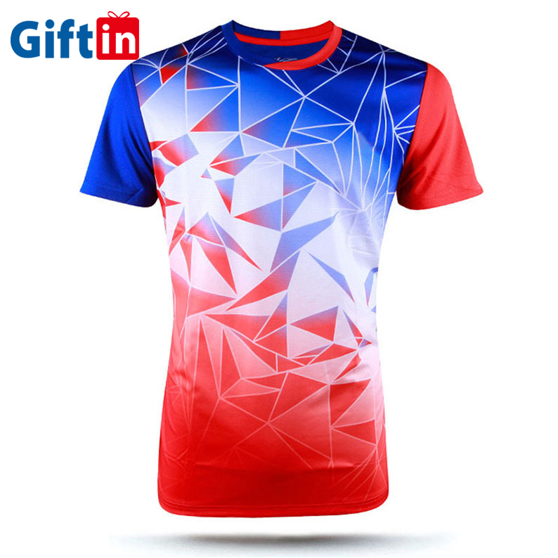 18 Years Factory Polo Tshirt Design - 2019 China New Design China Custom Sublimation Printing Quick Dry Sports Men′s Casual T Shirt – Gift
