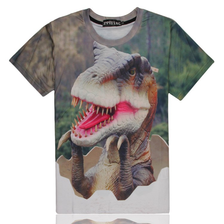 Discountable price Sublimation Tank Top - High Quality Fashional Wholesale Custom Animal 3D Printed T-shirt – Gift