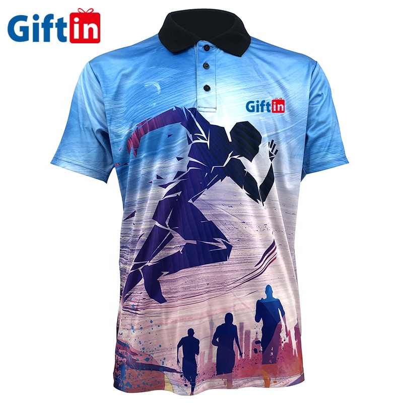 High definition Polo Online - Running Sublimated custom t-shirts Cycling Jersey 100% Polyester Polo shirt for men – Gift