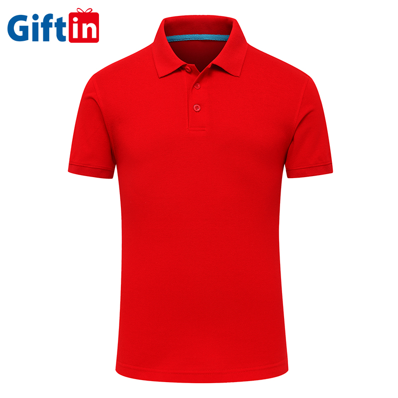 Reasonable price Sublimated Singlets - 2019 Nanchang  Factory Plain 100% Cotton Custom LOGO Embroidery Camisetas T-shirt Polo Tshirts – Gift