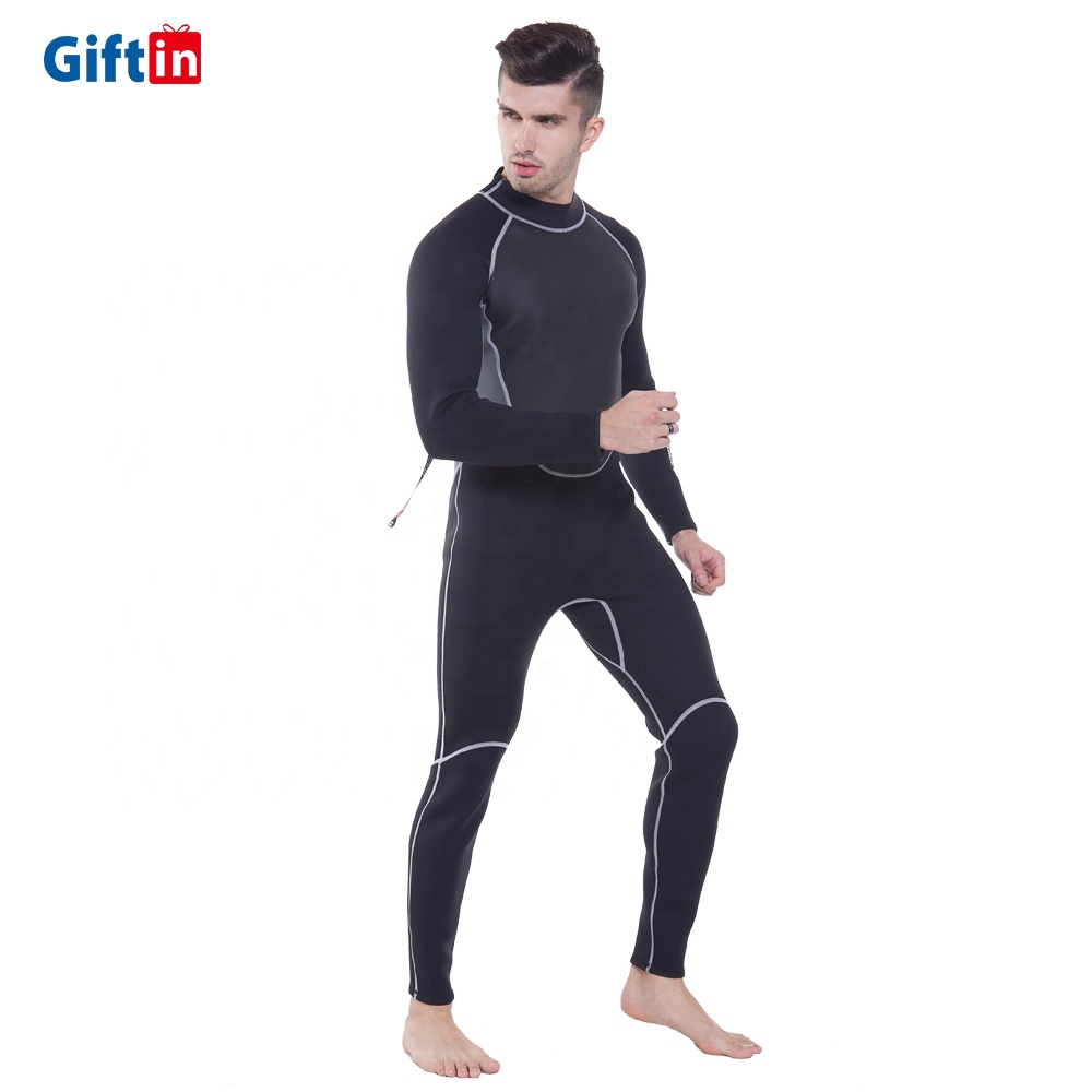 Super Purchasing for Sublimation Sports T Shirts - wholesale Custom 1.5MM Neoprene Long Sleeve UV protection Surfing suit – Gift