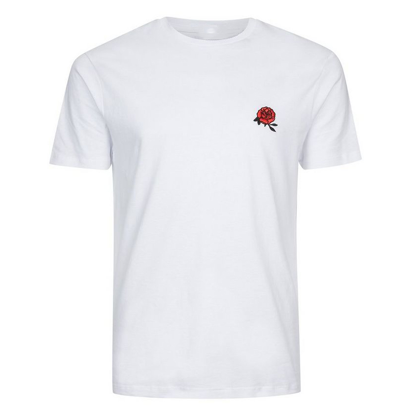 New Arrival China E Commerce Company - 180GSM 100% cotton custom embroidery logo round neck short sleeve unisex t shirts – Gift