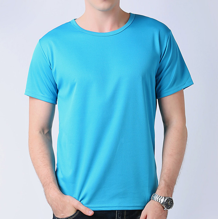 Well-designed T Shirt Running - Blank sports dry fit breathable comfortable polyester birdeye men t shirt – Gift