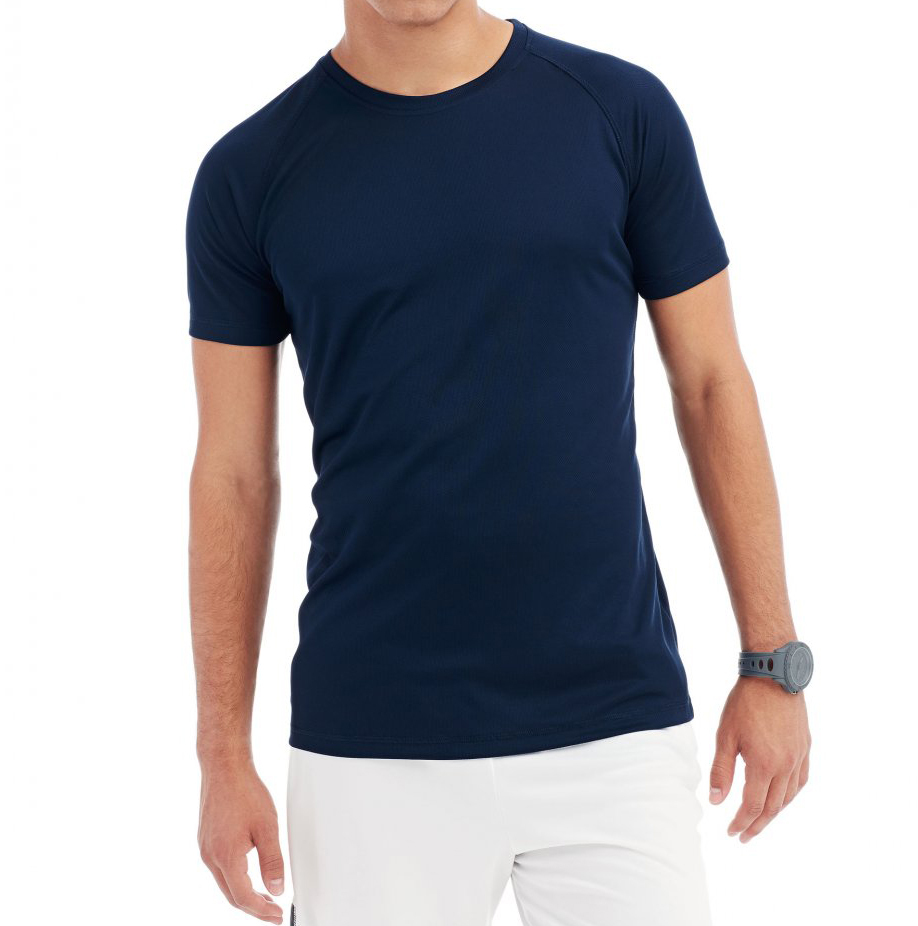 China Supplier Custom Hoody - 140g polyester mesh dry fit raglan sleeve sports t shirt – Gift