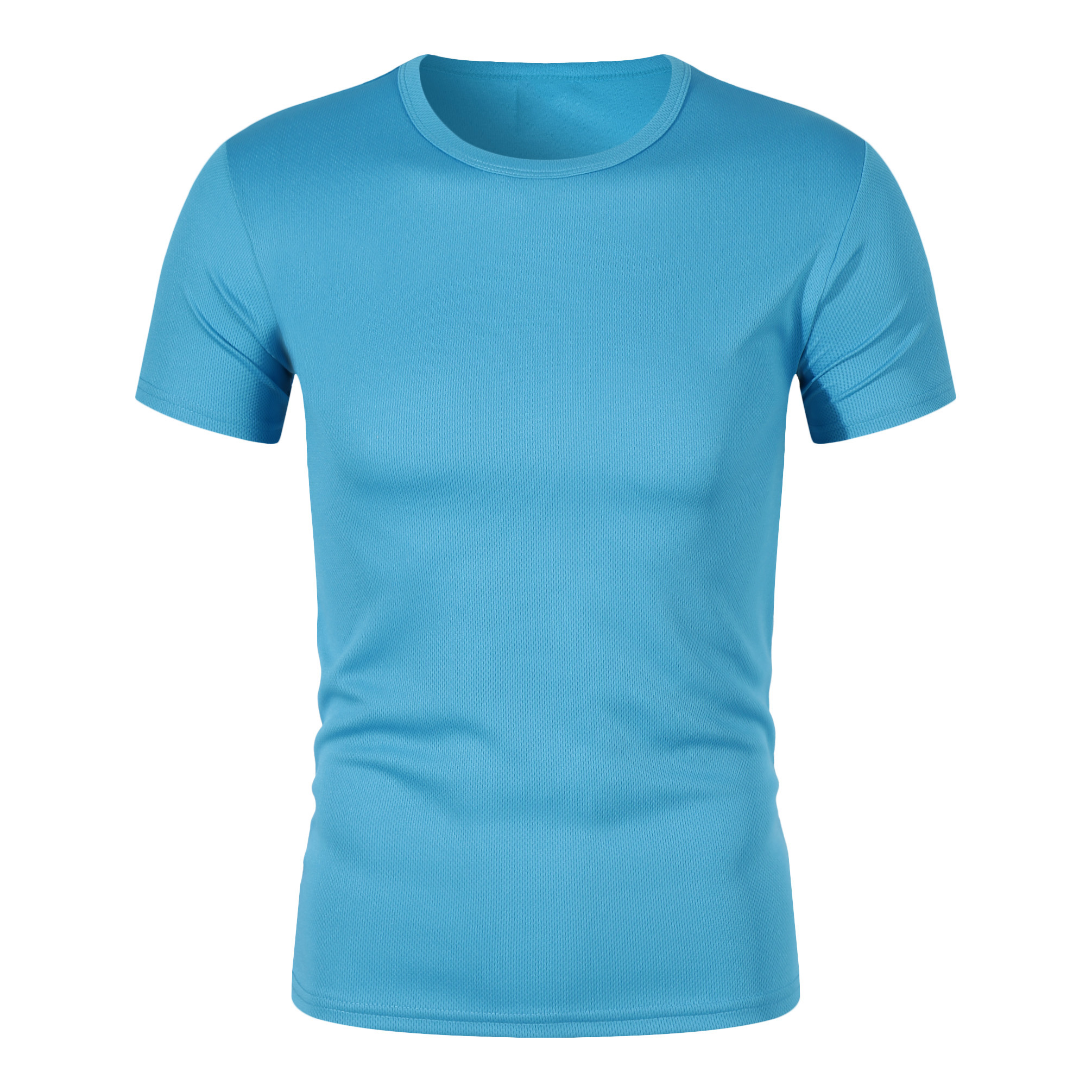 High Performance Mens Uniform Shirts - Plain sports dry fit breathable comfortable polyester bird eye fabric men t shirt – Gift