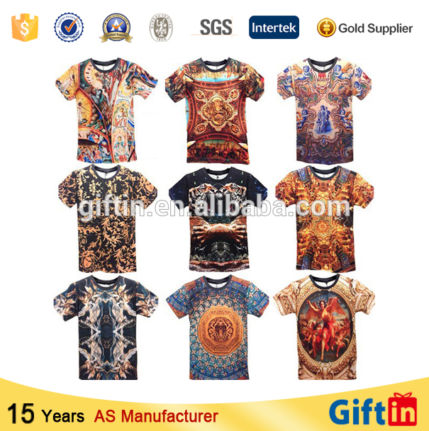 OEM Factory for Best Custom T Shirts - Wholesale Funny New Printed Men 3D Tshirt with custom logo – Gift