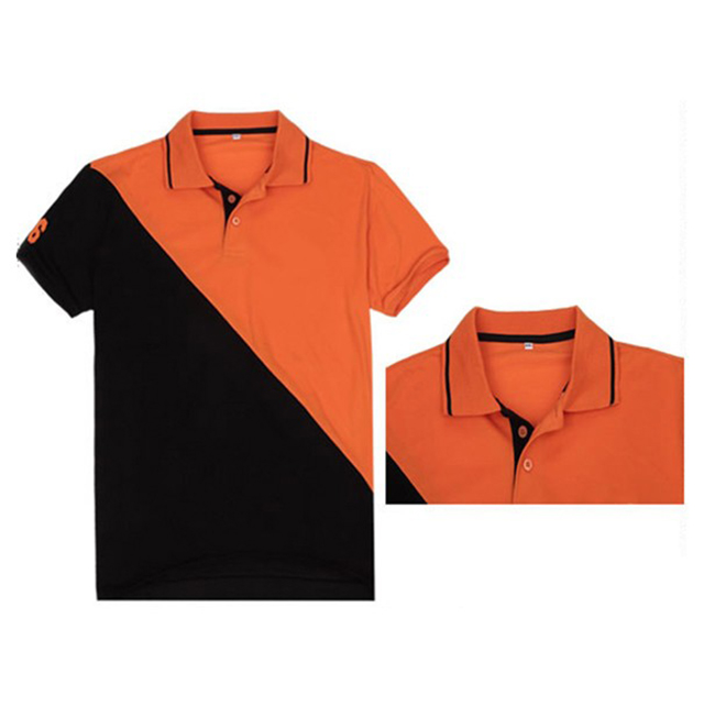 Massive Selection for Custom Logo Hoodie - Multicolor cut and sew short sleeve polo shirt – Gift