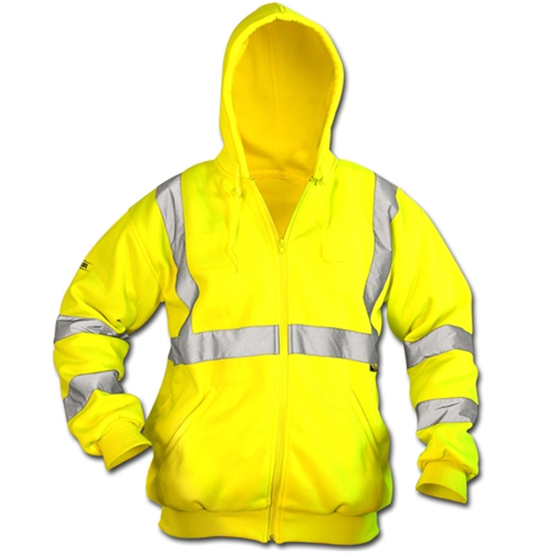 Free sample for Personalised Hoodies Uk - high quality protection self safety fluorescent workout hoodie – Gift