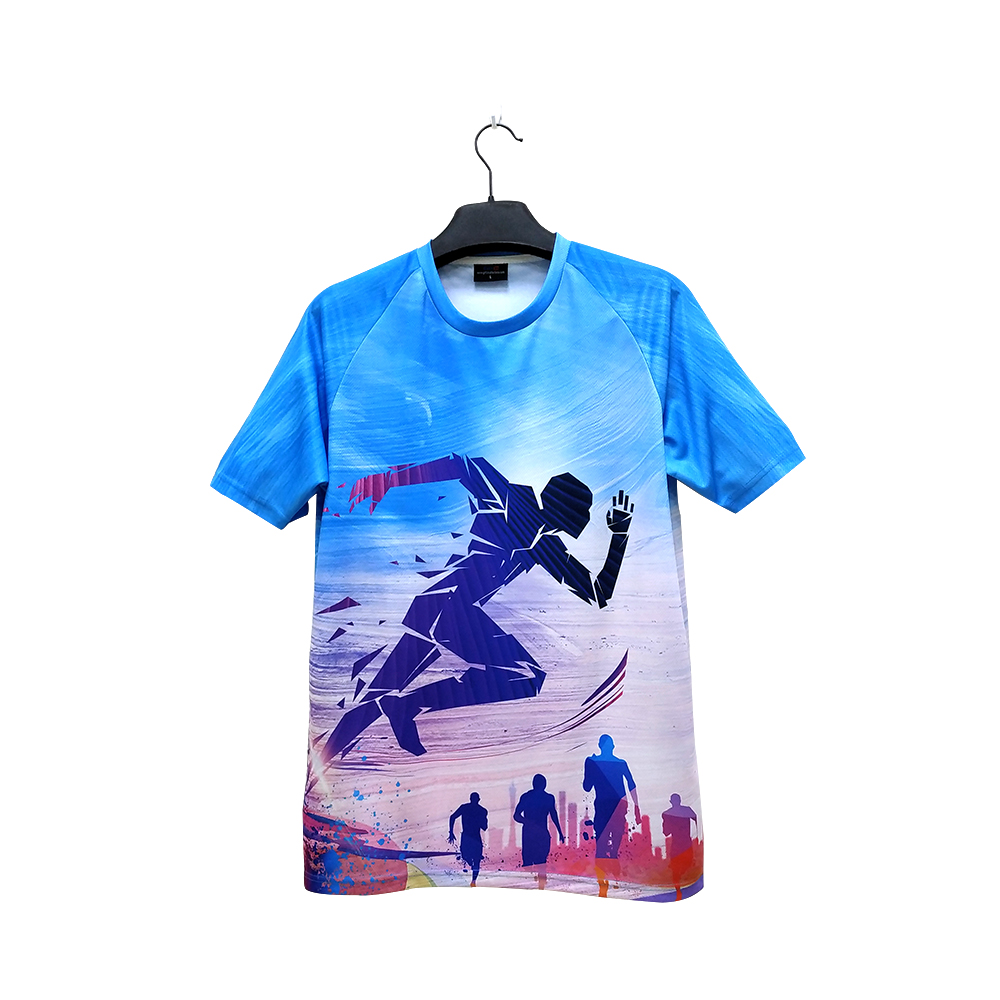 Factory supplied Custom All Over Print Shirts - wholesale custom marathon running comfort dry fit raglan t shirt – Gift