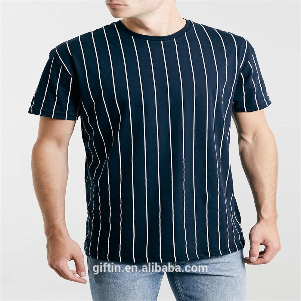 Newly Arrival Cool Runnings T Shirt - wholesale vertical striped men t shirt – Gift