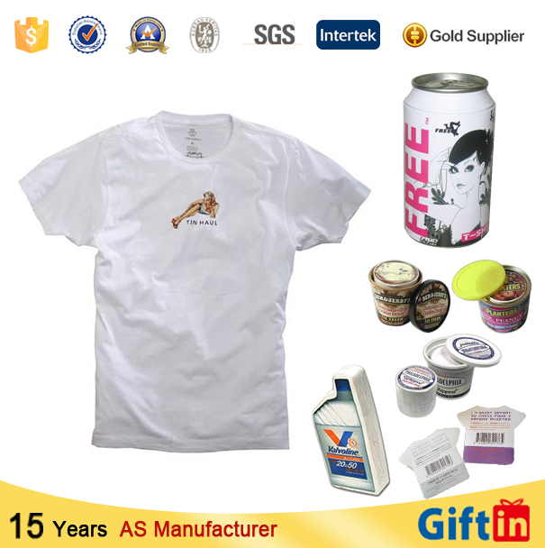 Hot sale Factory China Shirt Manufacturers - Promotional Fashion Gift t-shirt packaging tube t shirt Tin Can Packaging – Gift