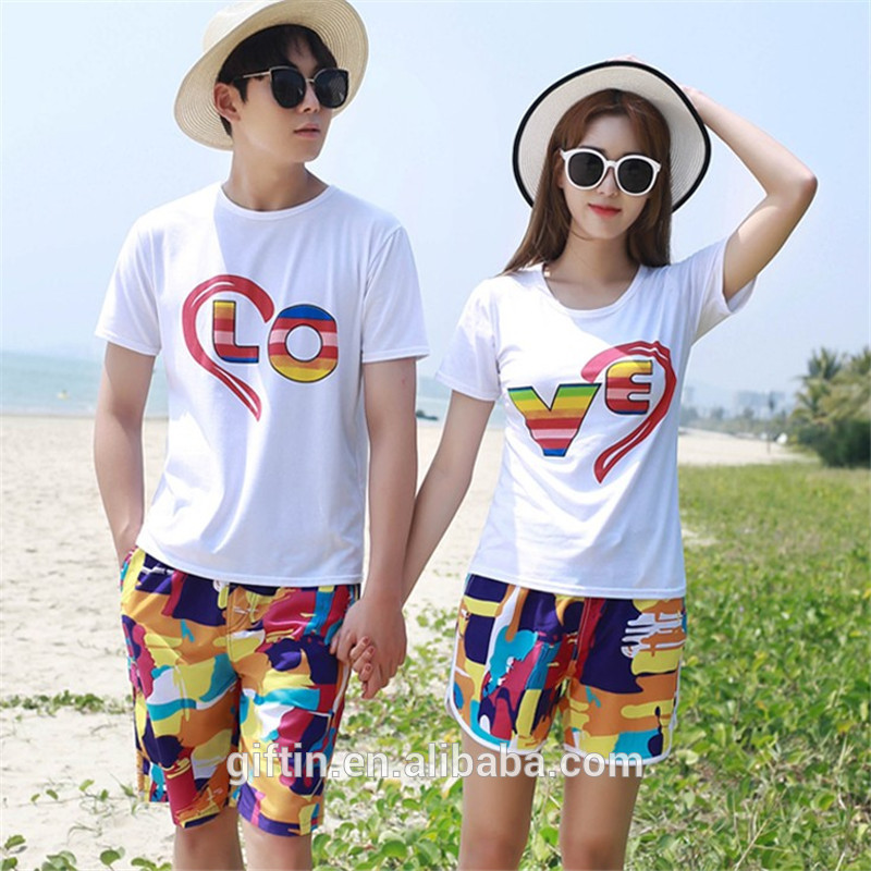 Manufacturer for T Shirt Advertising Ideas - popular love couple t shirt with bulk t shirt printing of dubai – Gift