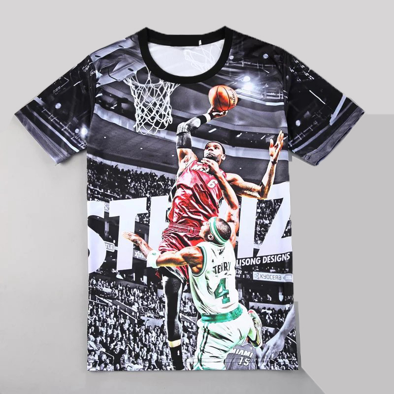 Factory Cheap Marketing T Shirt - New design wholesale custom basketball sublimation printing men t shirt – Gift