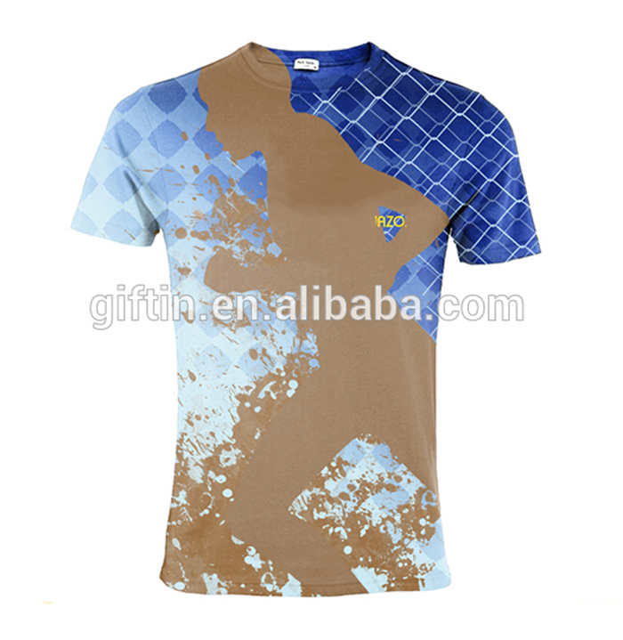 Low MOQ for Sublimation T Shirt Printing Companies - Dry Fit Sublimation 100% Microfiber Polyester Marathon T Shirts – Gift