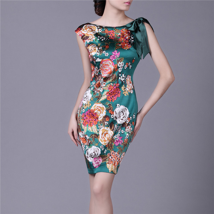 Discount Price Private Label Clothing Manufacturers - High Quality 1920s Kitenge Long Frog Retro Dress Designs – Gift