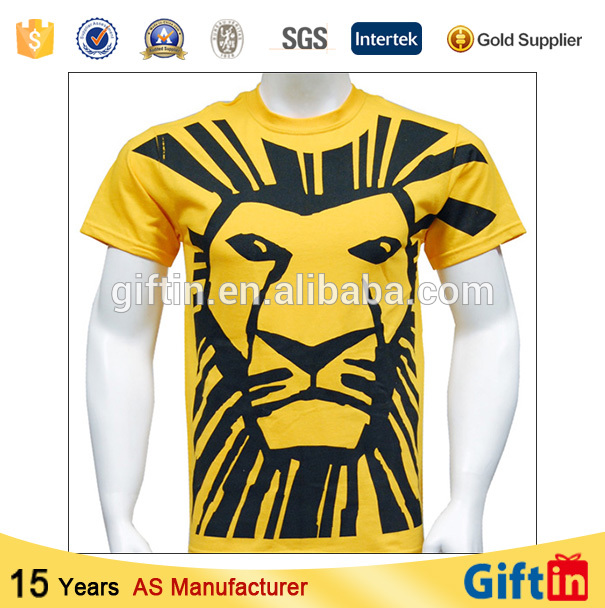 Factory For Promotional Apparel - 100%cotton t-shirt manufacturer custom print souvenir – Gift