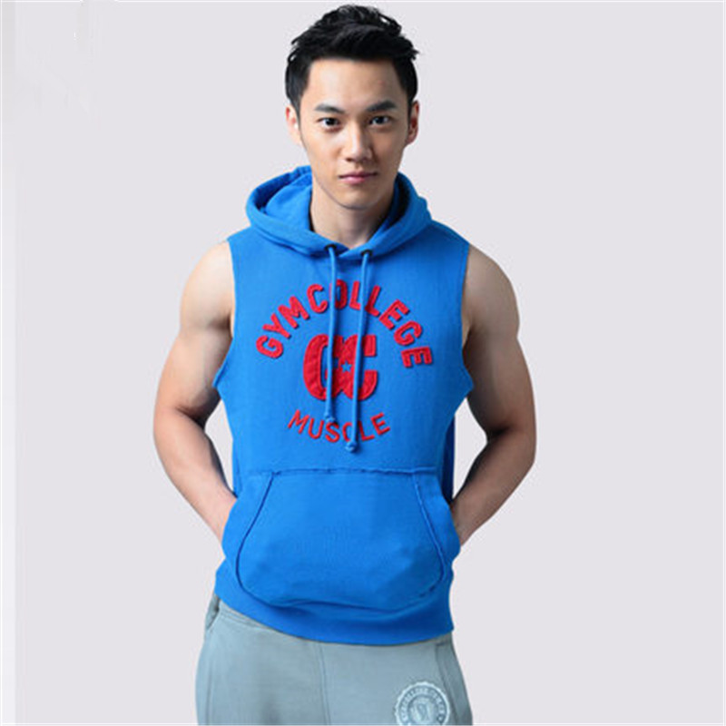 Massive Selection for Sleeveless Running Shirt Men - wholesale custom plain sleeveless hoodie – Gift