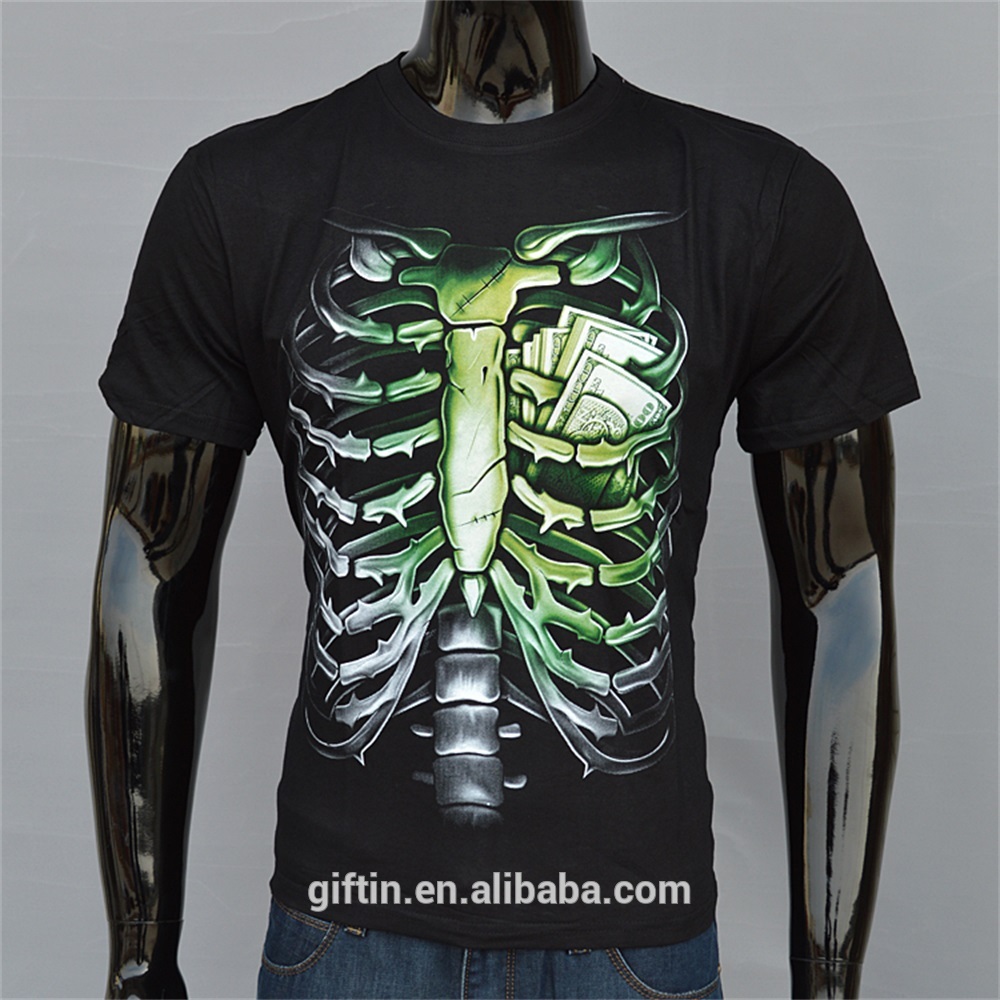 18 Years Factory Sublimation Shirt - hot sales glow in dark t-shirt screen printing flash dryer – Gift