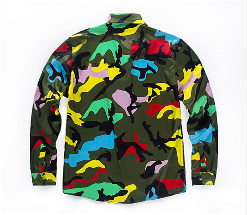 OEM/ODM Factory Bulk Polo Shirts - High Quality Fashion Custom Fullover Sublimation Longsleeve Camo Shirt – Gift