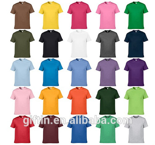 China New Product Sublimation T Shirts Wholesale - China Wholesale High Quality Mixed Color Combed Cotton Promotional Plain Custom T Shirt – Gift
