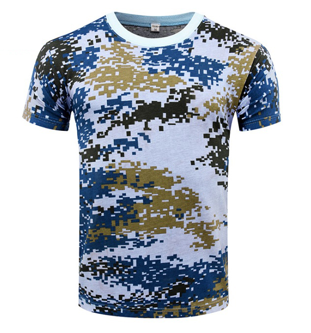 OEM manufacturer Create Shirts Online - 3D Sublimation printing custom camouflage short sleeve t shirt unisex – Gift