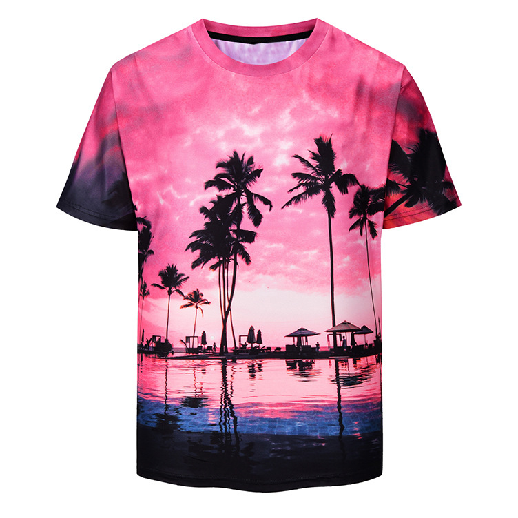 professional factory for All Over Printing T Shirts - Design your own Full all Over Print sport t shirt dry fit t shirt custom sublimation t shirt  – Gift