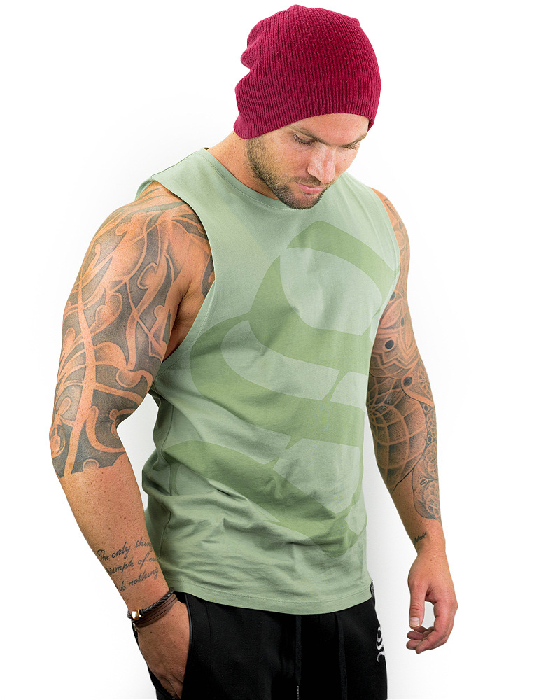 Cheapest Factory Best T Shirt Manufacturers - China Manufacturer New Design Men Muscle Gym Sleeveless T Shirt – Gift