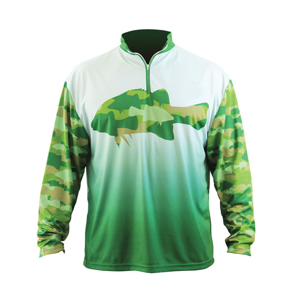 Europe style for Long Sleeve Running Shirt Men - Sublimation Print Long Sleeve Fishing Jersey,Quick Dry Fishing Tshirt Wear – Gift