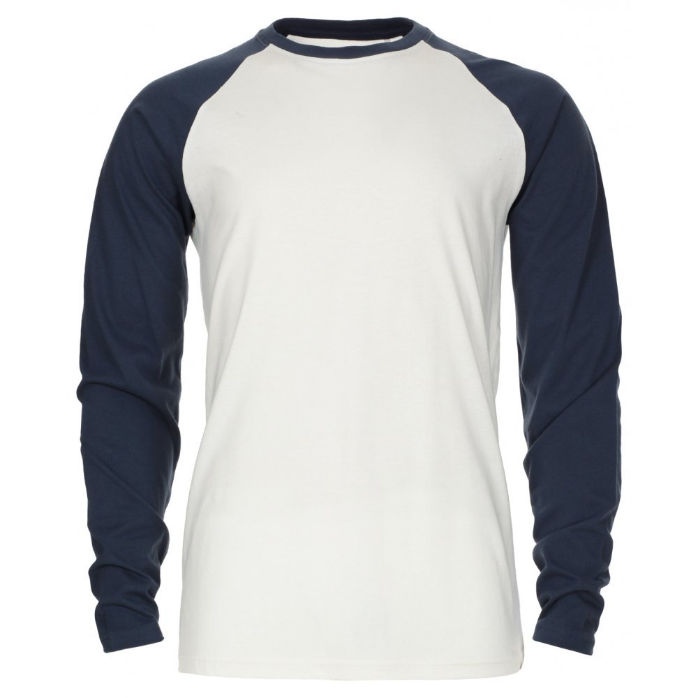 Competitive Price for New Polo Shirt Design - custom design brand no label cotton plain blank raglan long sleeve color block t shirt – Gift
