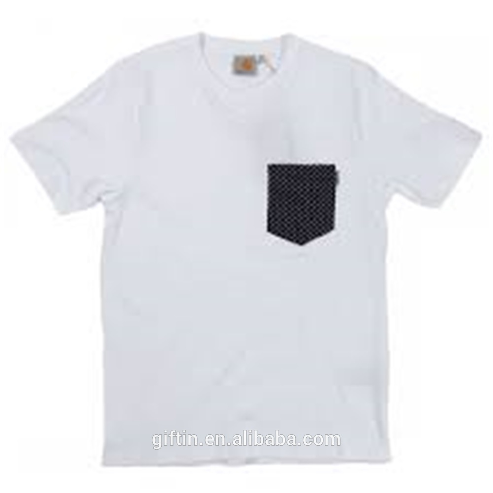 Rapid Delivery for T Shirt Supplier - 100% polyester t-shirt with pocket blank pocket t shirt wholesale – Gift