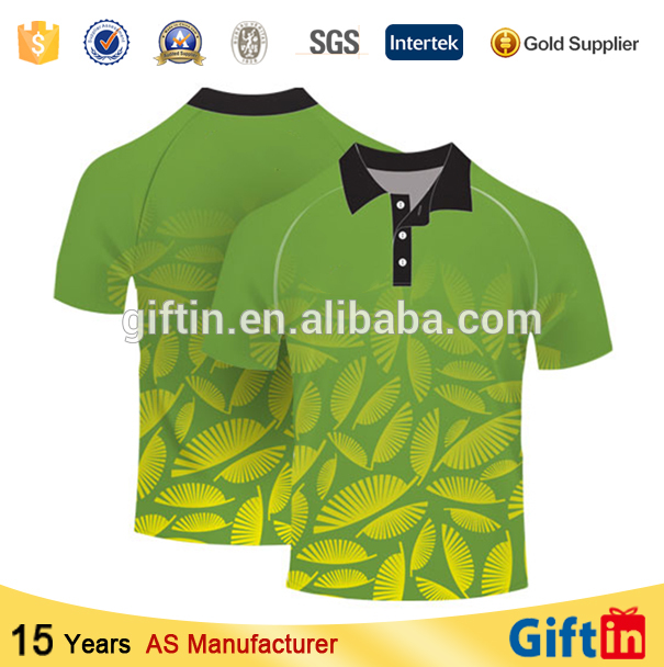 Factory source Custom Printed Clothing - Custom Sublimation 3D dry fit Polo shirt  – Gift