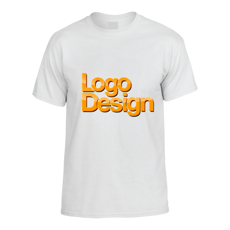 Popular Design for Best Polo Shirt Design - 180GSM 100% cotton custom heat transfer printing logo round neck short sleeve unisex t shirts – Gift