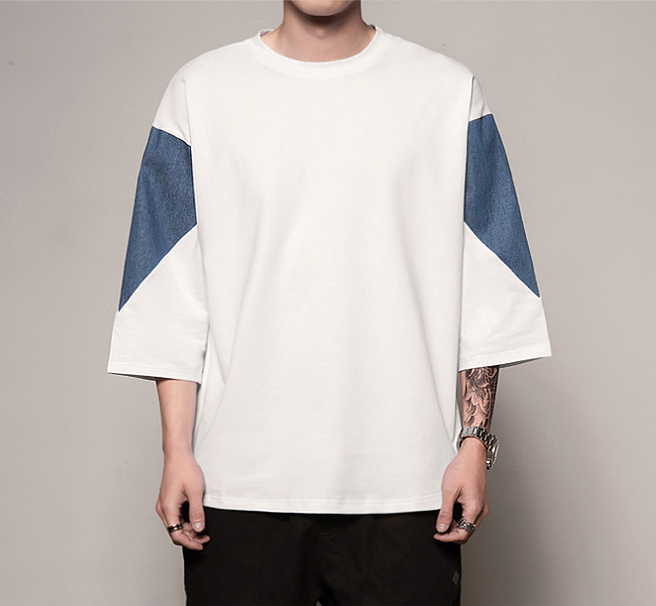 Factory directly Sublimation On Cotton T Shirt - wholesale blank longline oversized men tshirt – Gift