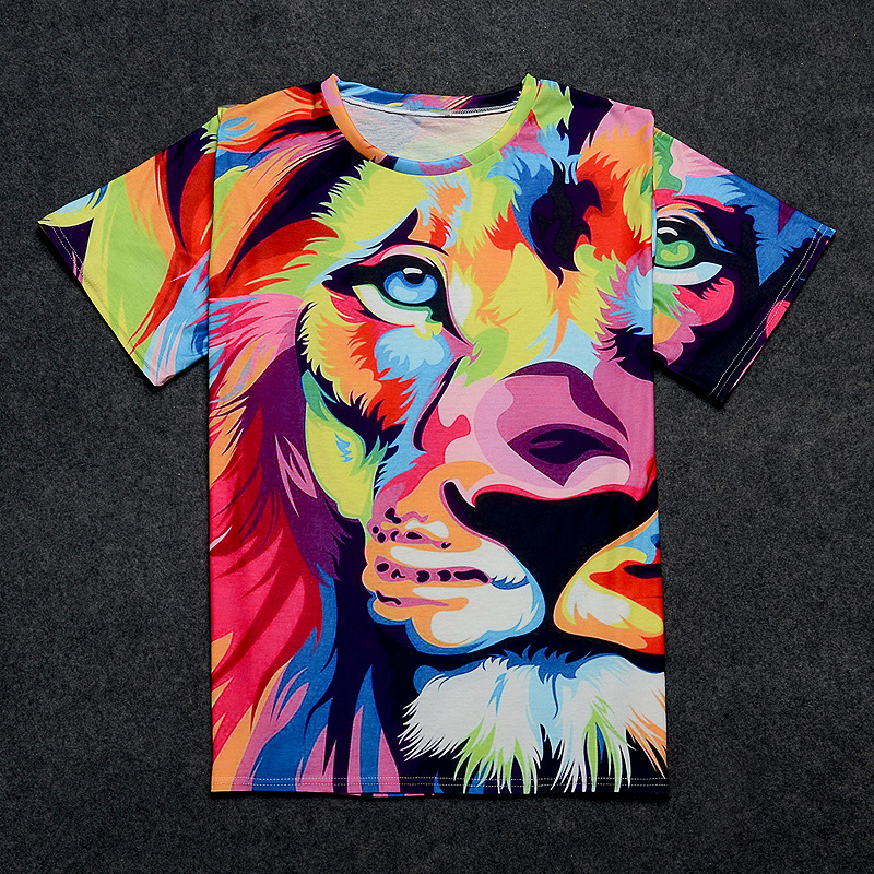 Factory source Polo Maker - 100% Cotton 3D Print Tshirt, China Manufacturer Custom T-shirt, Very Cheap T-shirt Printing – Gift